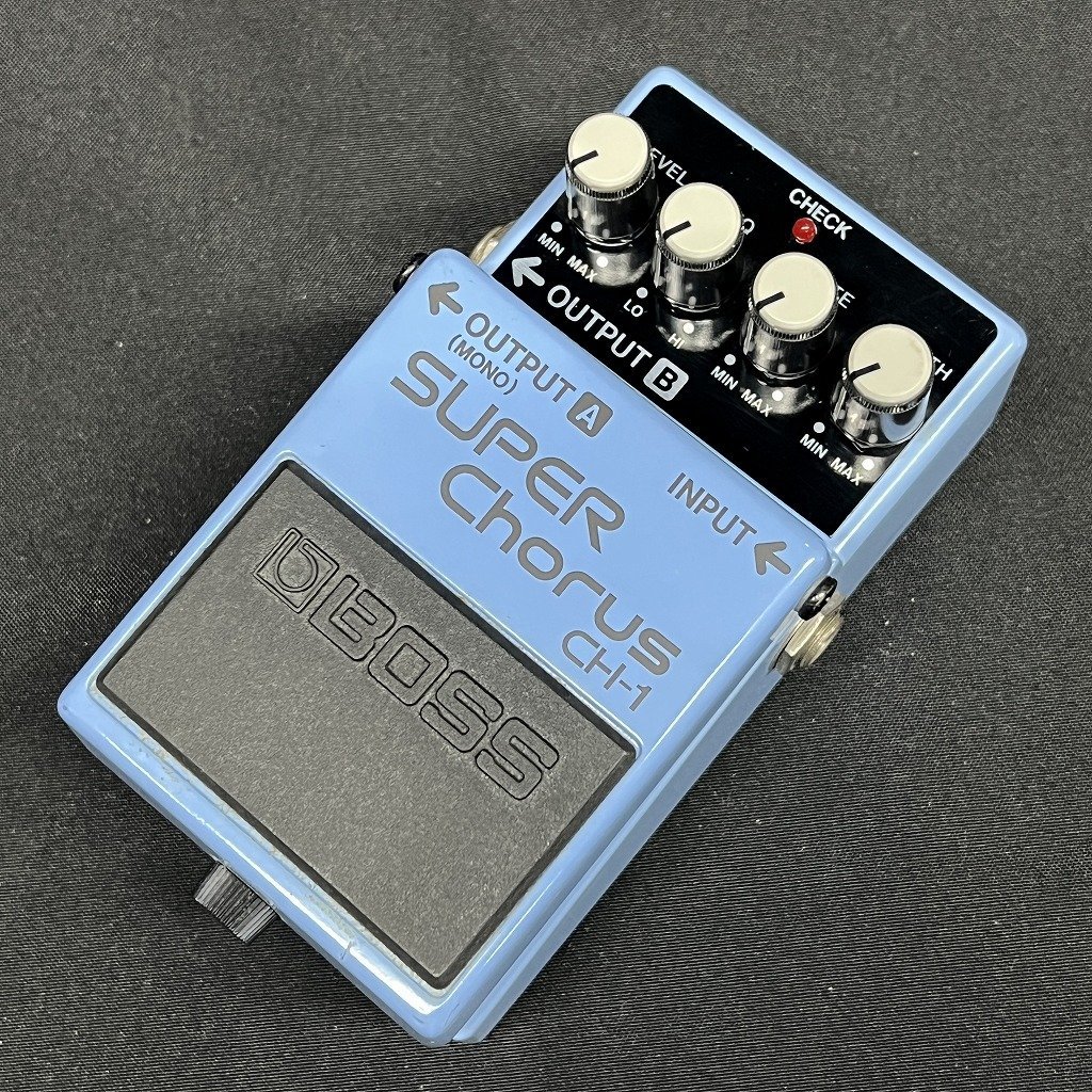 BOSS CH-1 Super Chorus (初期・アナログ) CH-1 SUPER Chorus（スーパーコーラス） │ BOSSマニア共和国