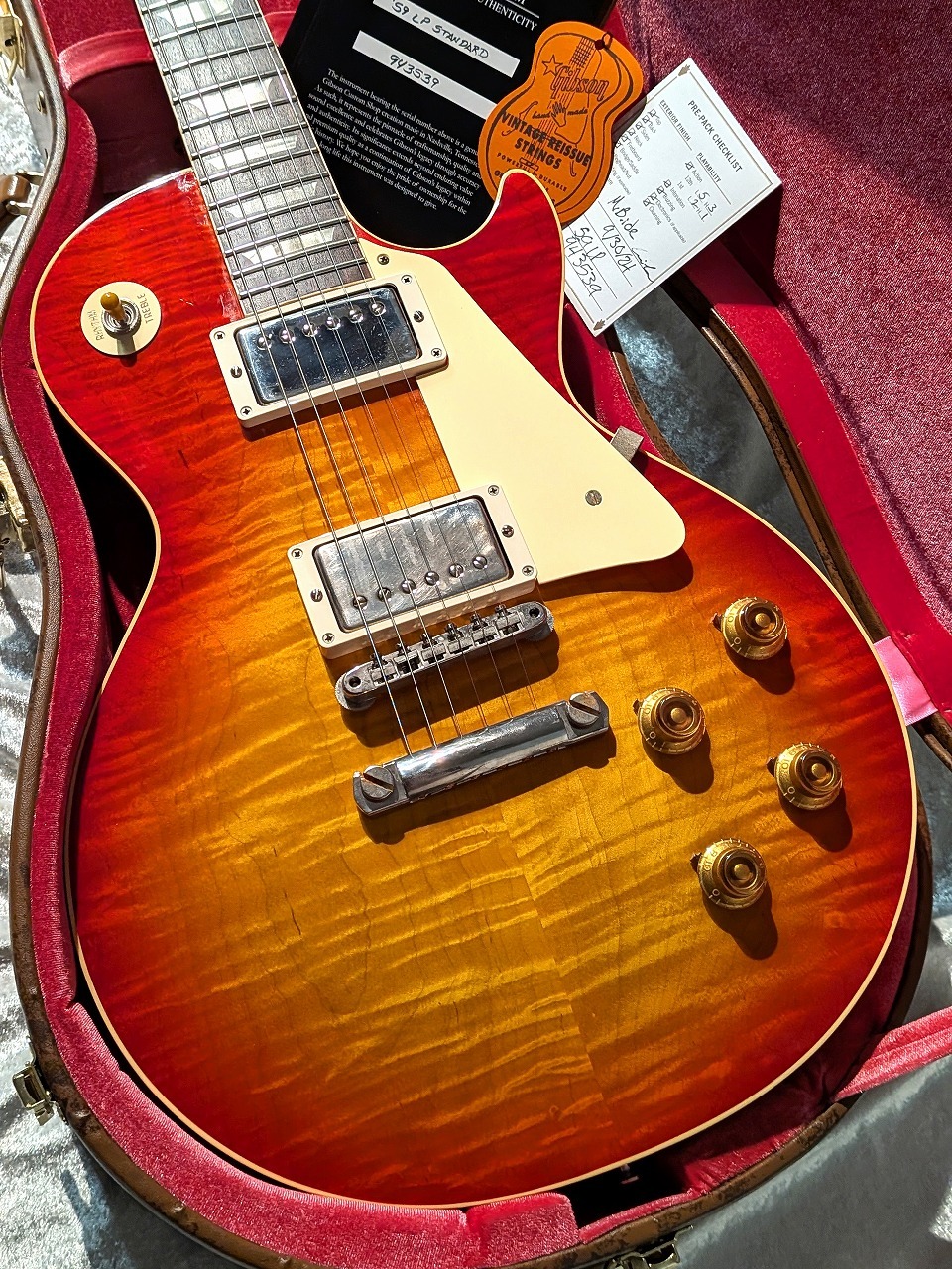 Gibson Custom Shop 【揺れ動く良杢!!】1959 Les Paul Standard