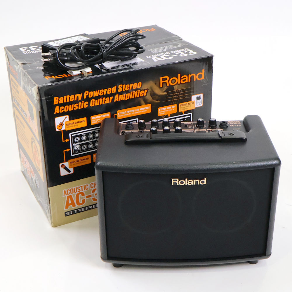 【美品】Roland ローランド　アコースティックアンプ　AC-33 ローランド（Roland） [※お取り寄せ商品] Roland AC-33 Acoustic