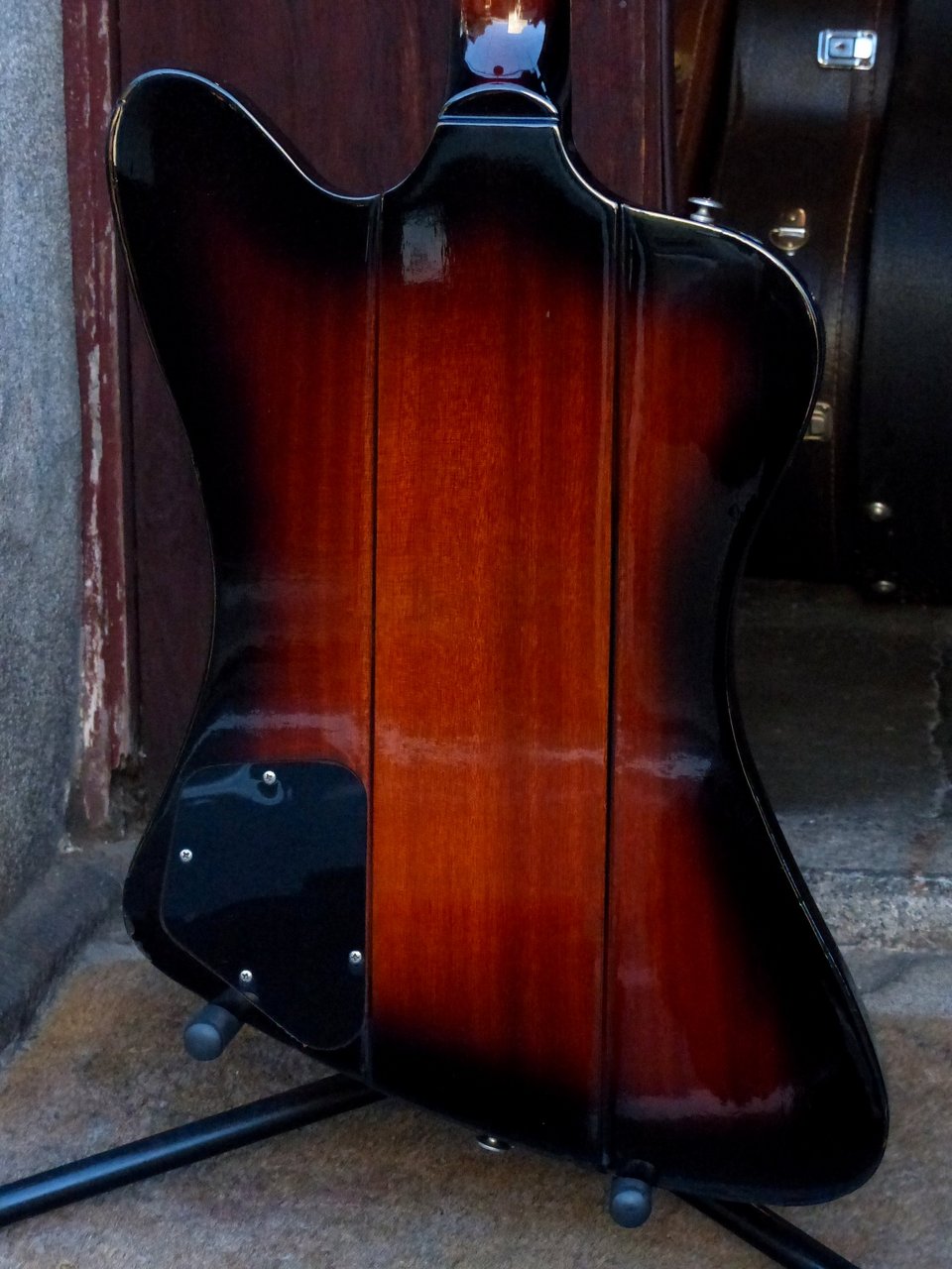 ビルズブラザーズ エレキギター ディンキータイプ 赤紫系 ギター Bill