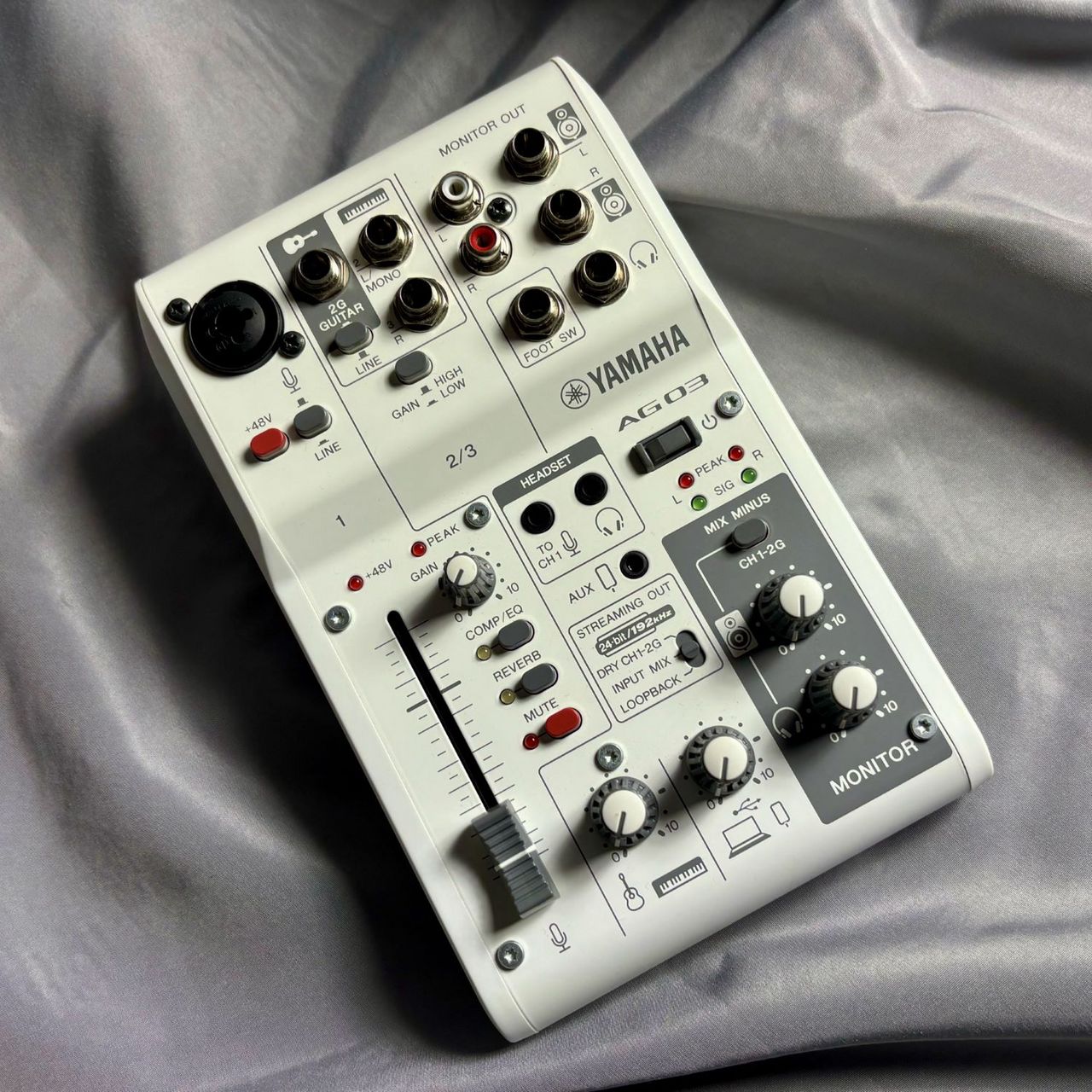 本体　未使用品　YAMAHA AG03MK2 Amazon.co.jp: ヤマハ(YAMAHA) ライブストリーミングミキサー 3