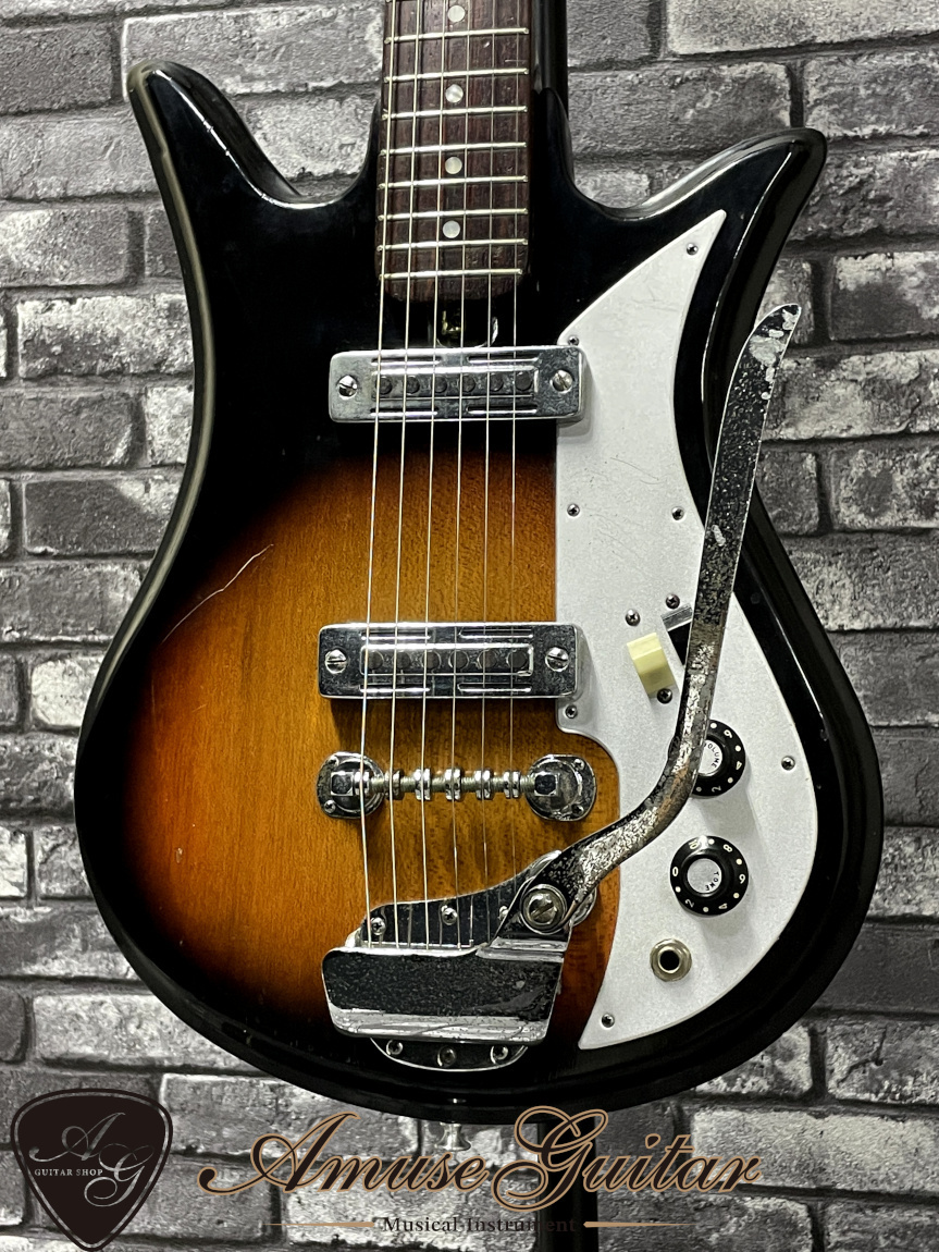 1966年製 Teisco WG-3L Sunburst ビザールギター 95％以上節約 - ギター