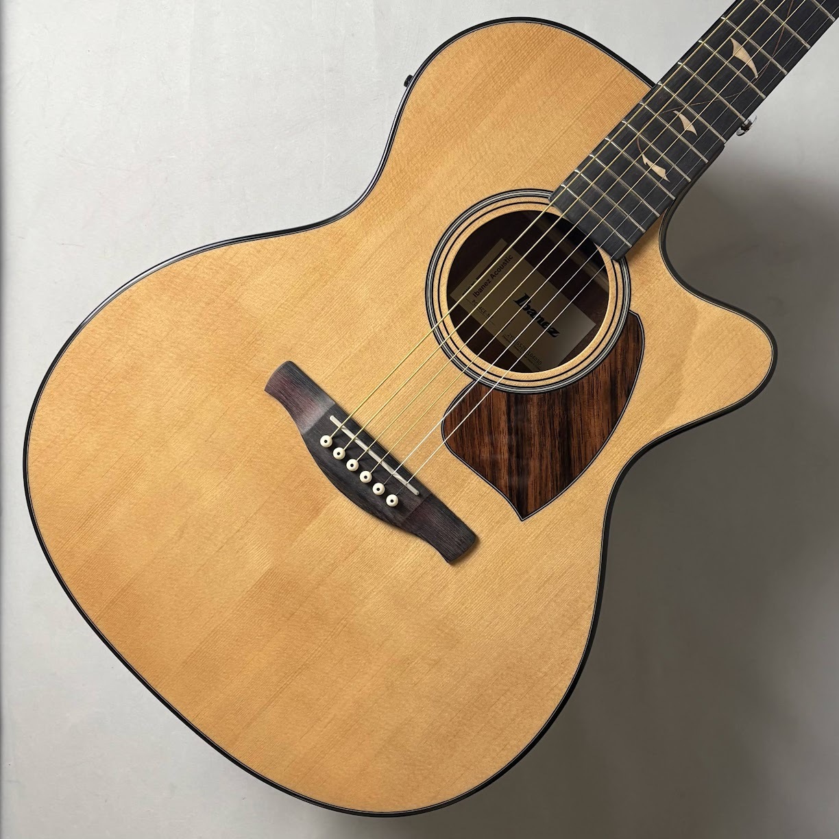 Ibanez PC34CE NT (Natural High Gloss) エレアコギター ケース