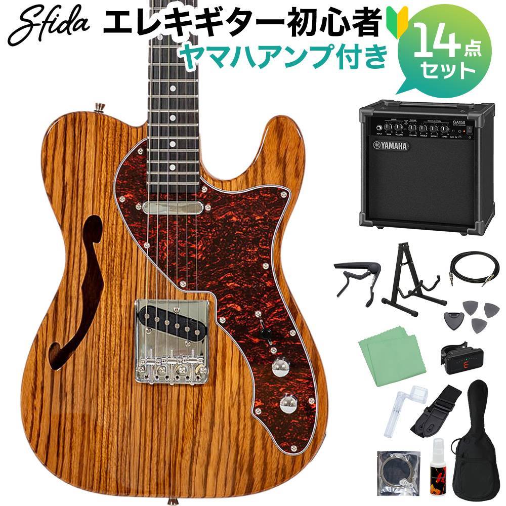 Sfida STH-600 NA エレキギター初心者セット 【ヤマハアンプ付き