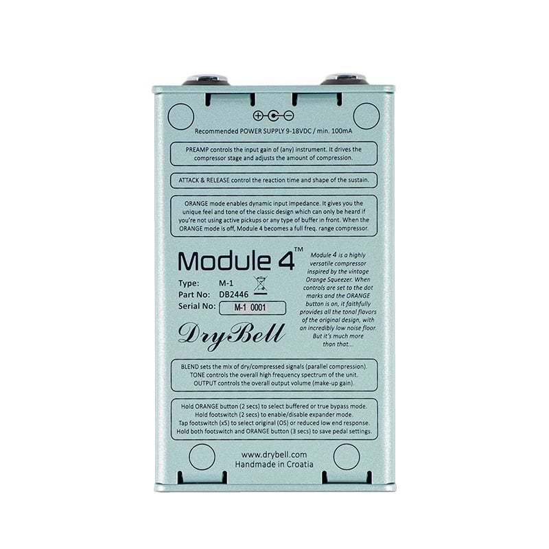 DryBell Module 4 Dual-voice Compressor コンプレッサー ドライベル