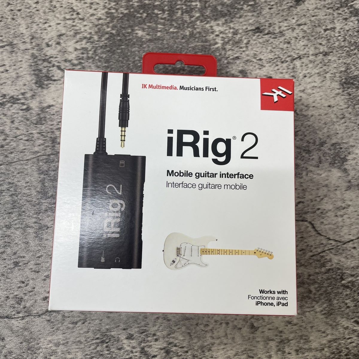 IK Multimedia iRig 2 ギター/ベース用モバイル・インターフェース ...