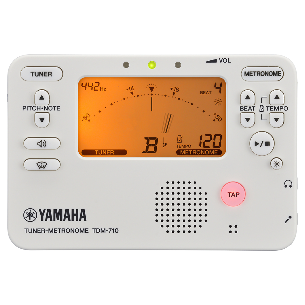 YAMAHA ヤマハ TDM-710IV アイボリー 吹奏楽 管楽器 弦楽器 ブラスバンド オーケストラ チューナーメトロノーム