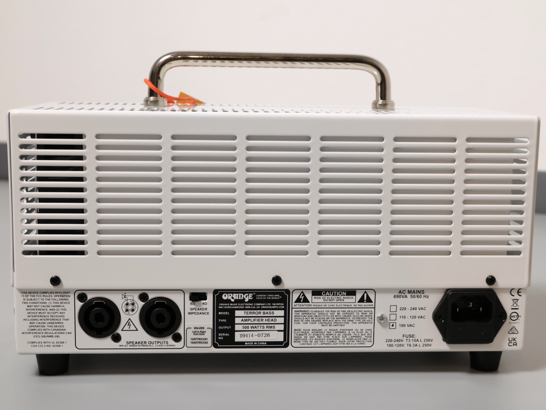 Orange Terror Bass ベースアンプ 500W 真空管 Dクラス Terror Bass