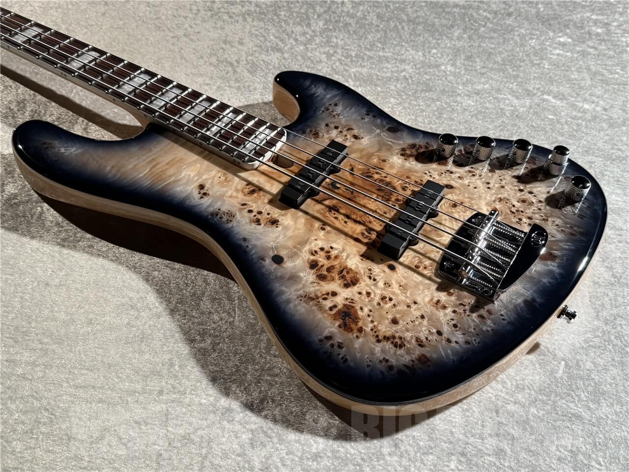 MAYONES Jabba Custom EP4 (Trans Natural Black Burst Gloss)（新品