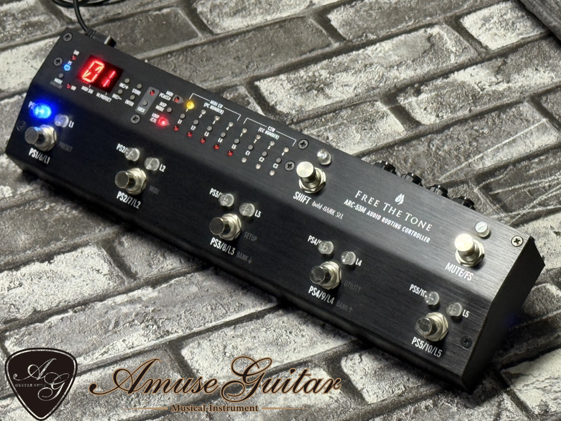 お気にいる Tone The Free ARC-53M Adapter DC12V Original w/ Black # ギター