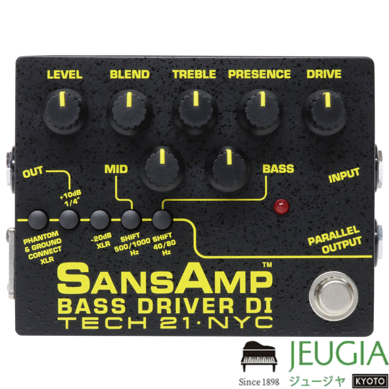 ベース SANSAMP BASS D DI 35 TECH21 【在庫あり・即発送】Sansamp Bass Driver DI V2（新品/送料