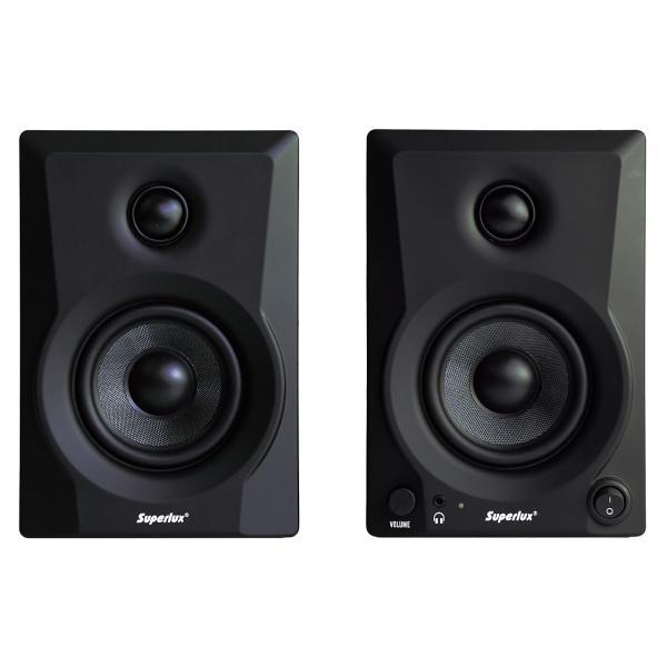 Superlux BES3.5 Black モニタースピーカー 2Way ブラック ☆送料無料