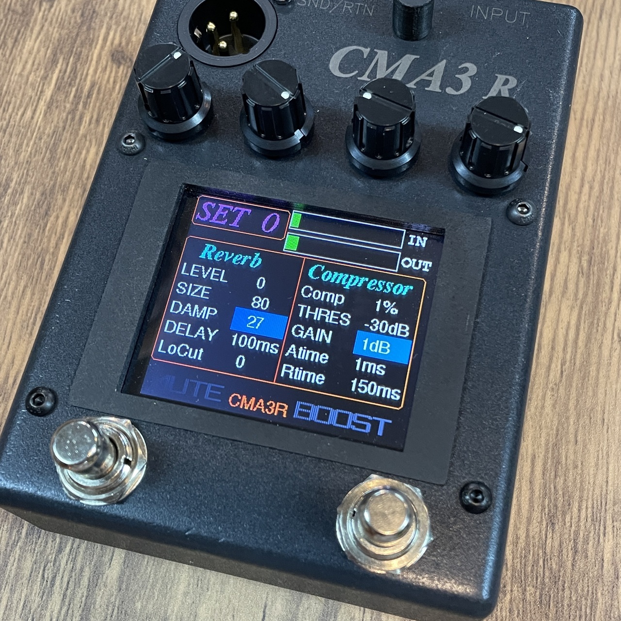 Tj Lab CMA3 R / 16素子 パラメトリックEQプリアンプ（新品）【楽器