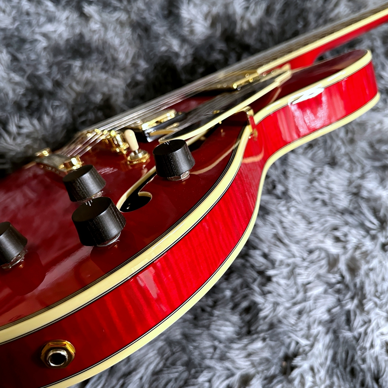 D'Angelico Excel Mini DC Trans Cherry【アウトレット特価