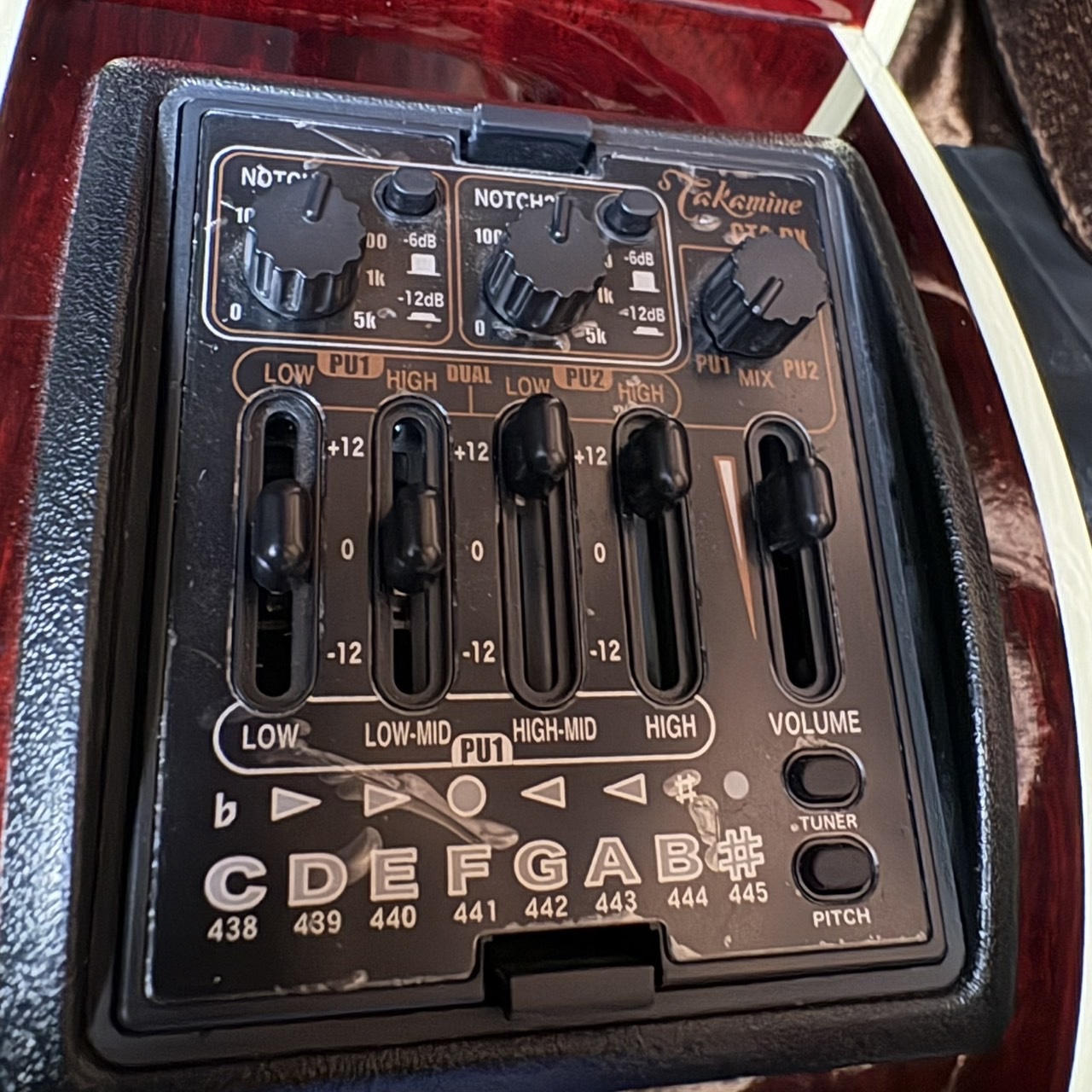 Takamine DMP50S WR（ワインレッド）【現物画像 / 当社限定モデル