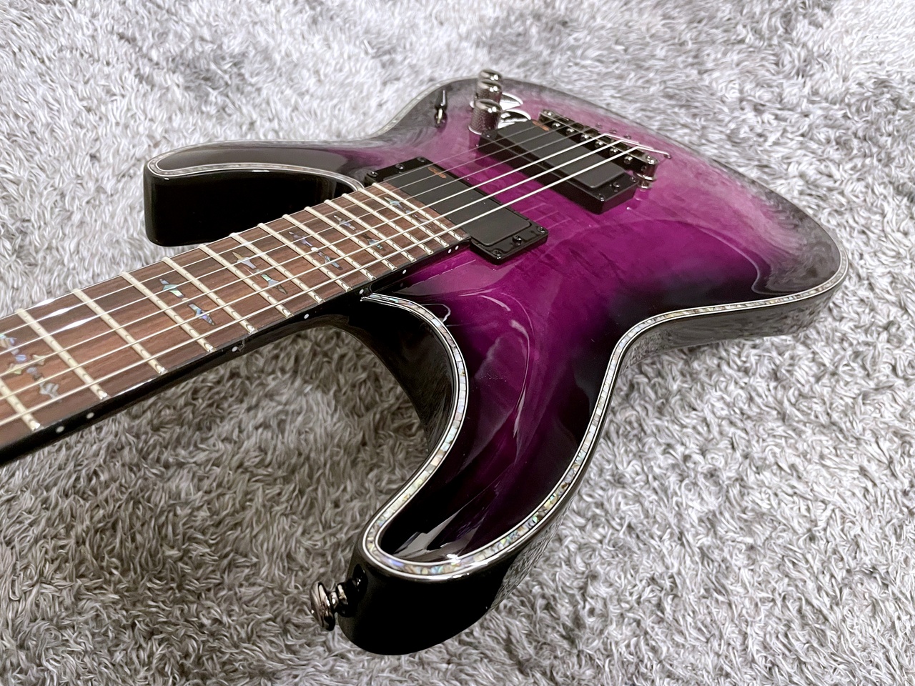 SCHECTER Hellraiser C-1 AD-C-1-HR TPB (Trans Purple Burst