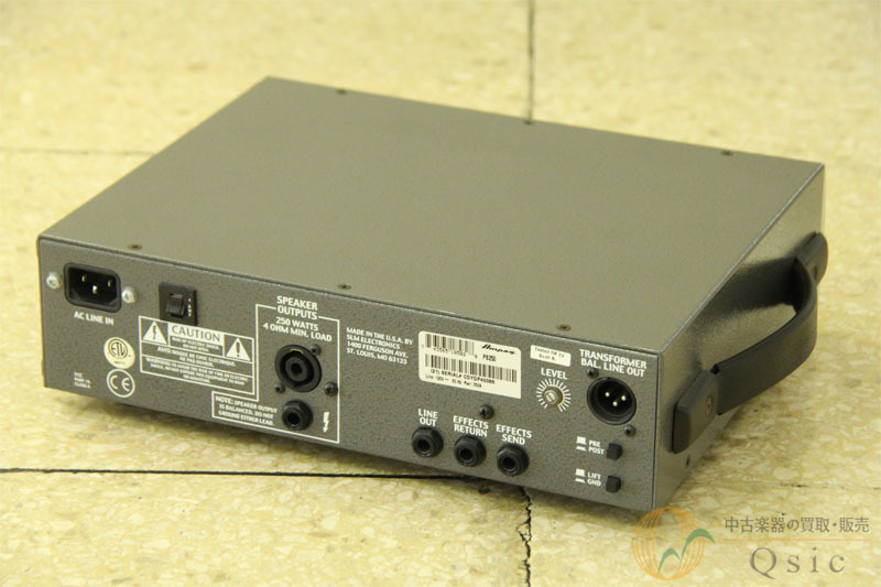 【8759】 AMPEG PORTABASS 250 小型アンプヘッド 8759】 AMPEG PORTABASS 250 小型アンプヘッド - メルカリ