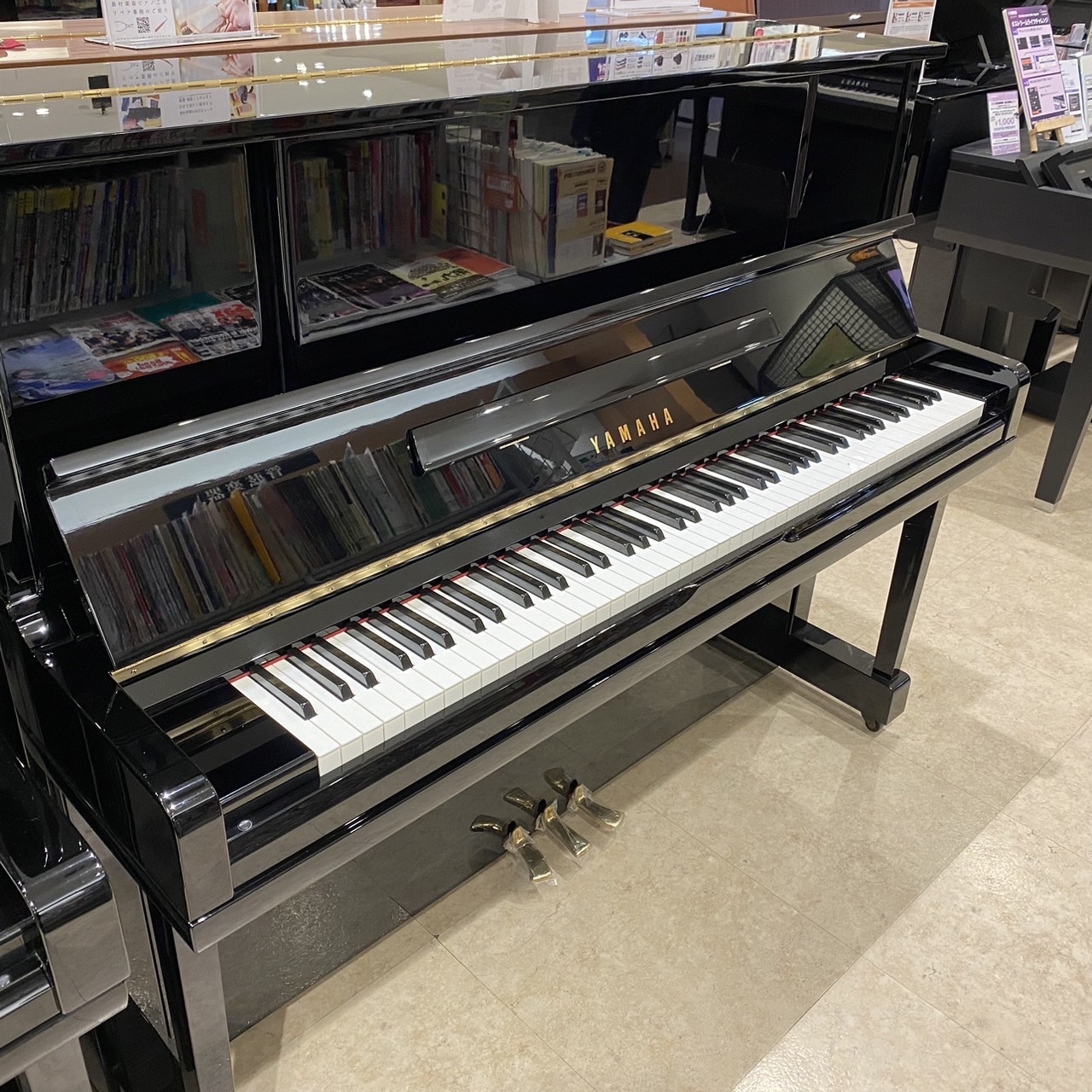 YAMAHA 中古アップライトピアノ/ヤマハ【UX10BL】埼玉県配送+