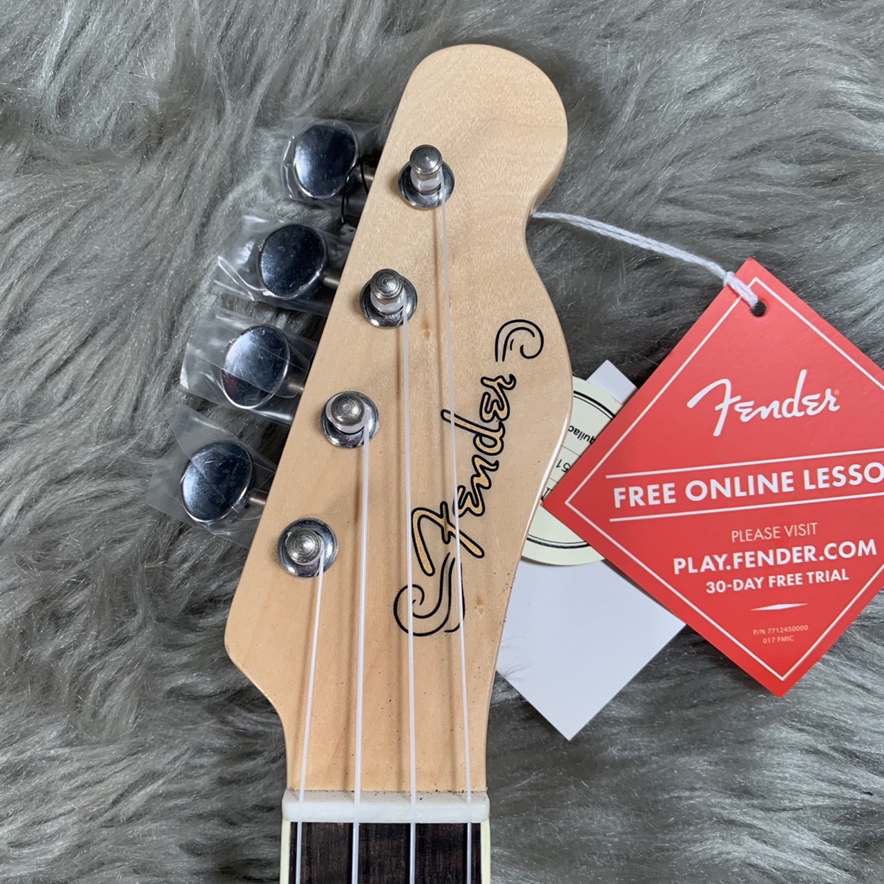 Fender Fullerton Tele Uke Black ウクレレ コンサート ピックアップ