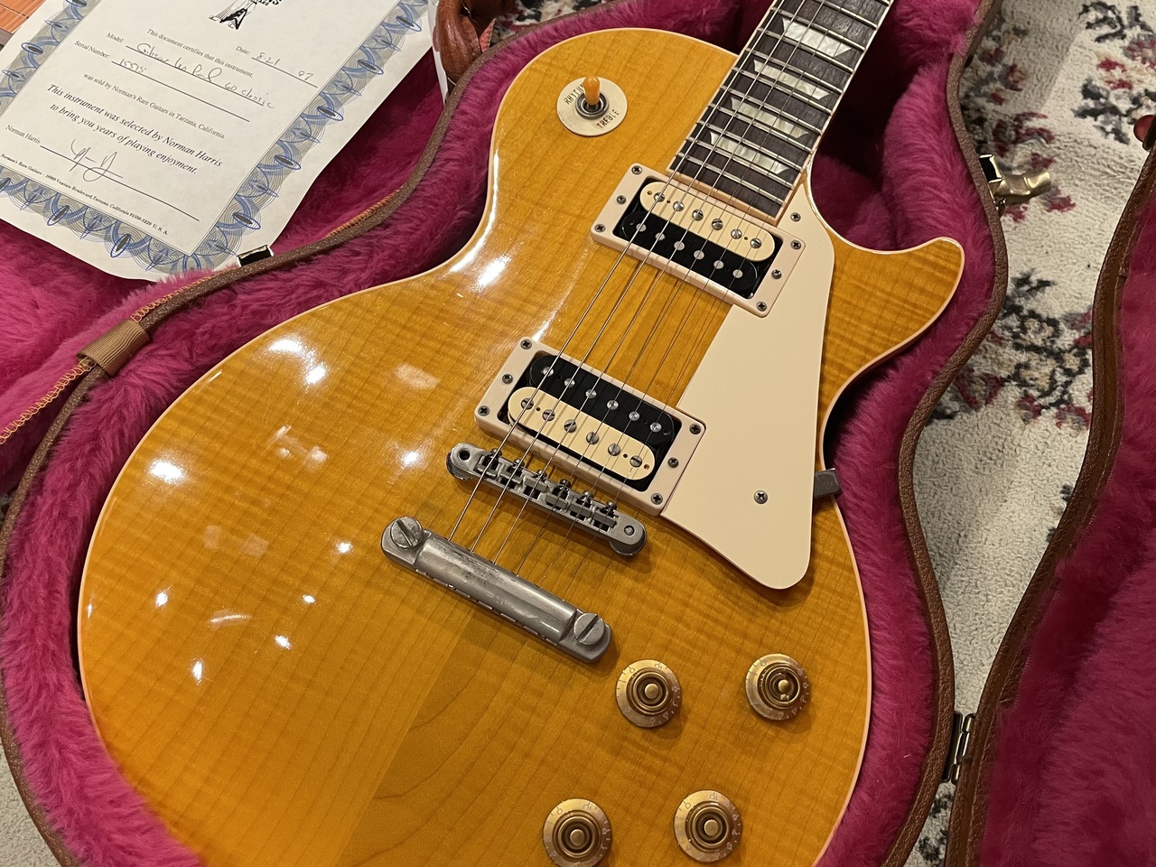 Gibson 【極上品】Les Paul Classic Plus Amber 1991年製【3.98
