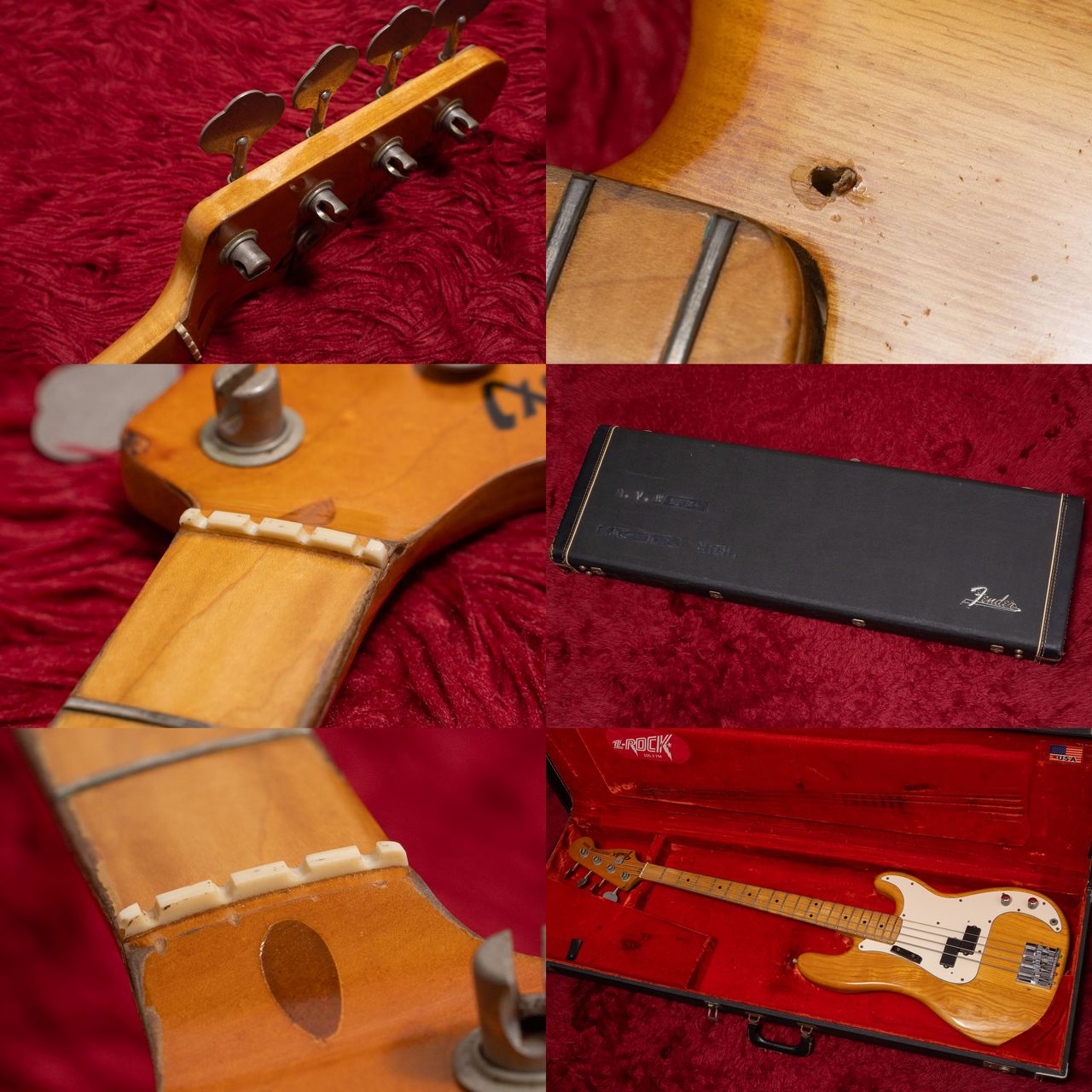 Fender Precision Bass mod NAT 1974 4.625kg #646937【委託品】【GIB