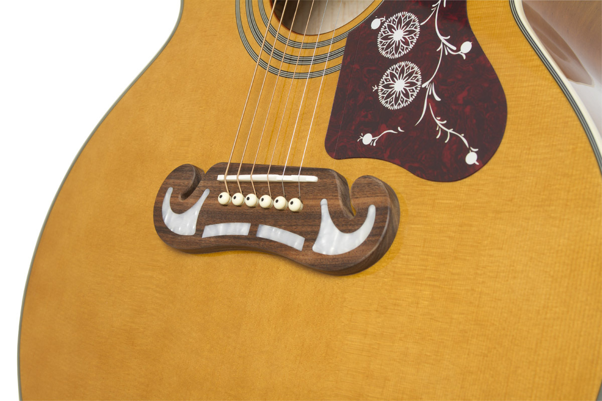 Epiphone EJ-200SCE Vintage Natural 【横浜店】（新品/送料無料