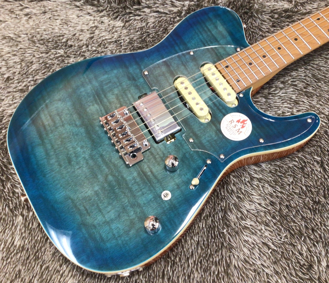 Bacchus TAC24AD-FMH RSM/M BLU-B【フレイムトップ!!】（新品