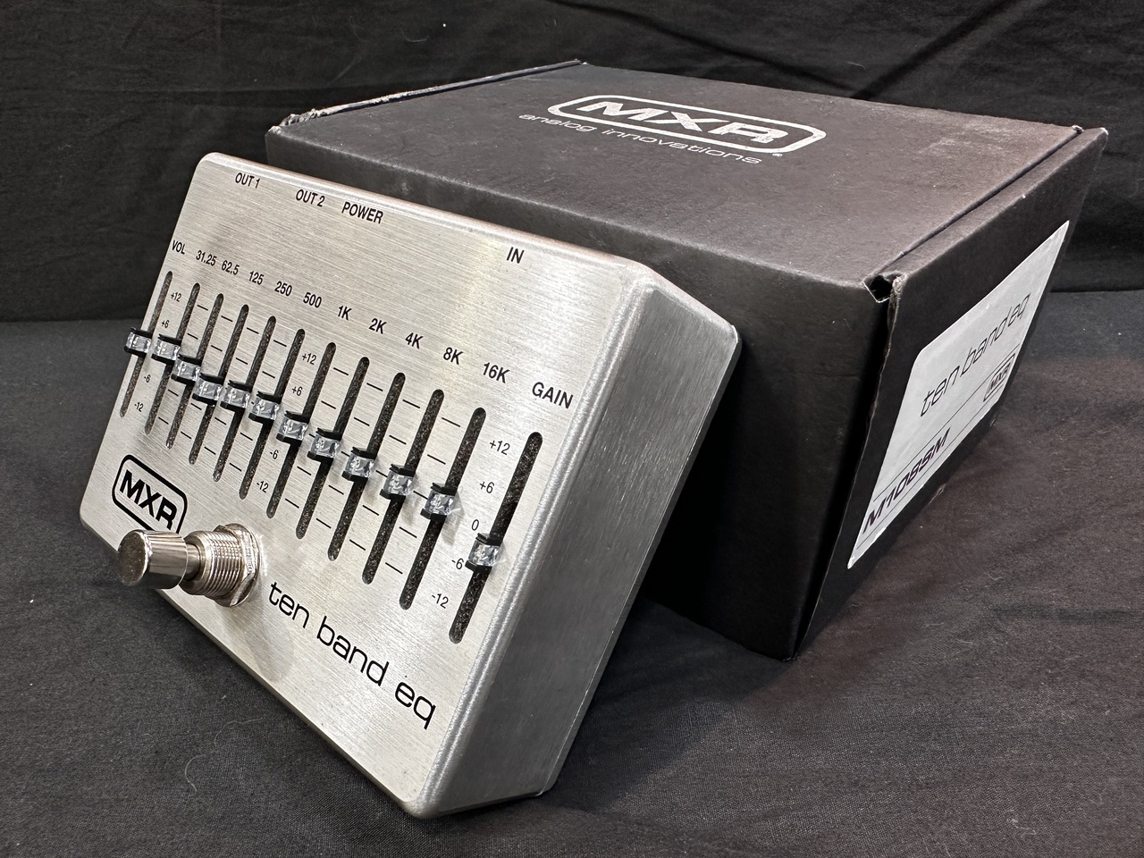 MXR TEN BAND EQ(エムエックスアール ベース イコライザー)（中古