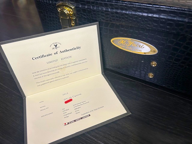 K.Yairi DY-28 Custom Limited Edition ハカランダ&ジャーマン