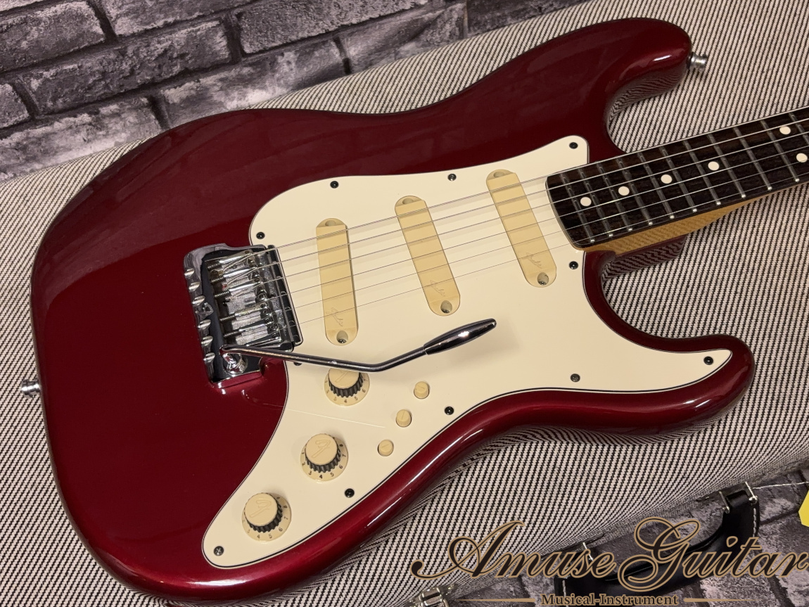 Fender USA Elite Stratocaster Rosewood FB # Candy Apple Red 1984年