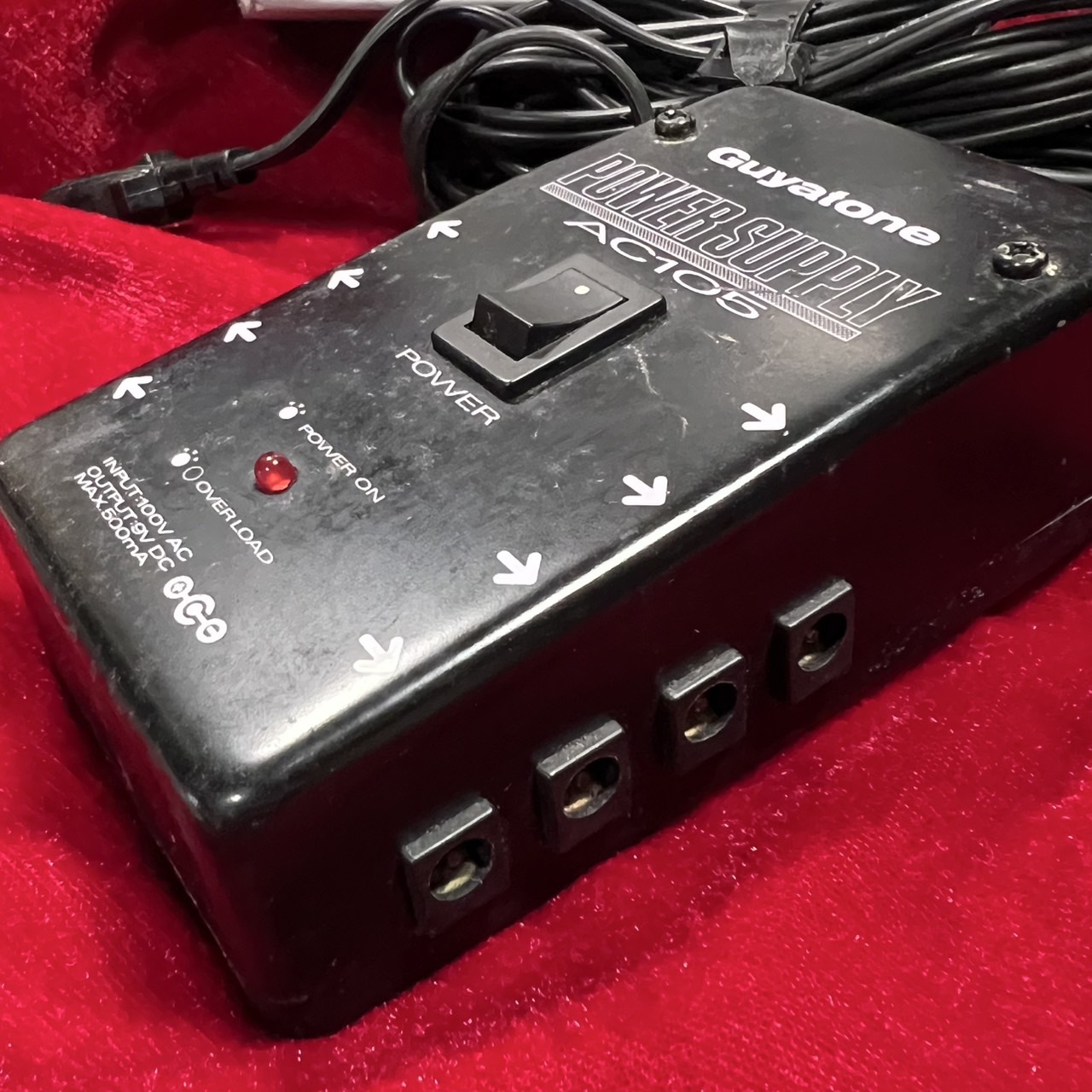 エフェクター、PA機器 Guyatone POWER SUPPLY AC105・DC/DC7本 