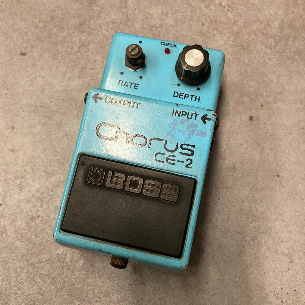 BOSS Chorus CE-2 コーラス 日本製 ビンテージ　銀ネジ　’70 BOSS CE-2 Chorus 銀ネジ【三重本店】（ビンテージ/送料無料