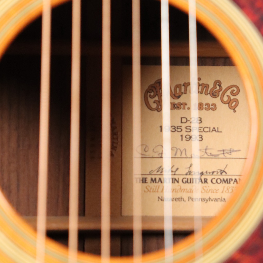 Martin 【1993年製】D-28 1935 Special Ltd Edition #531737【237本