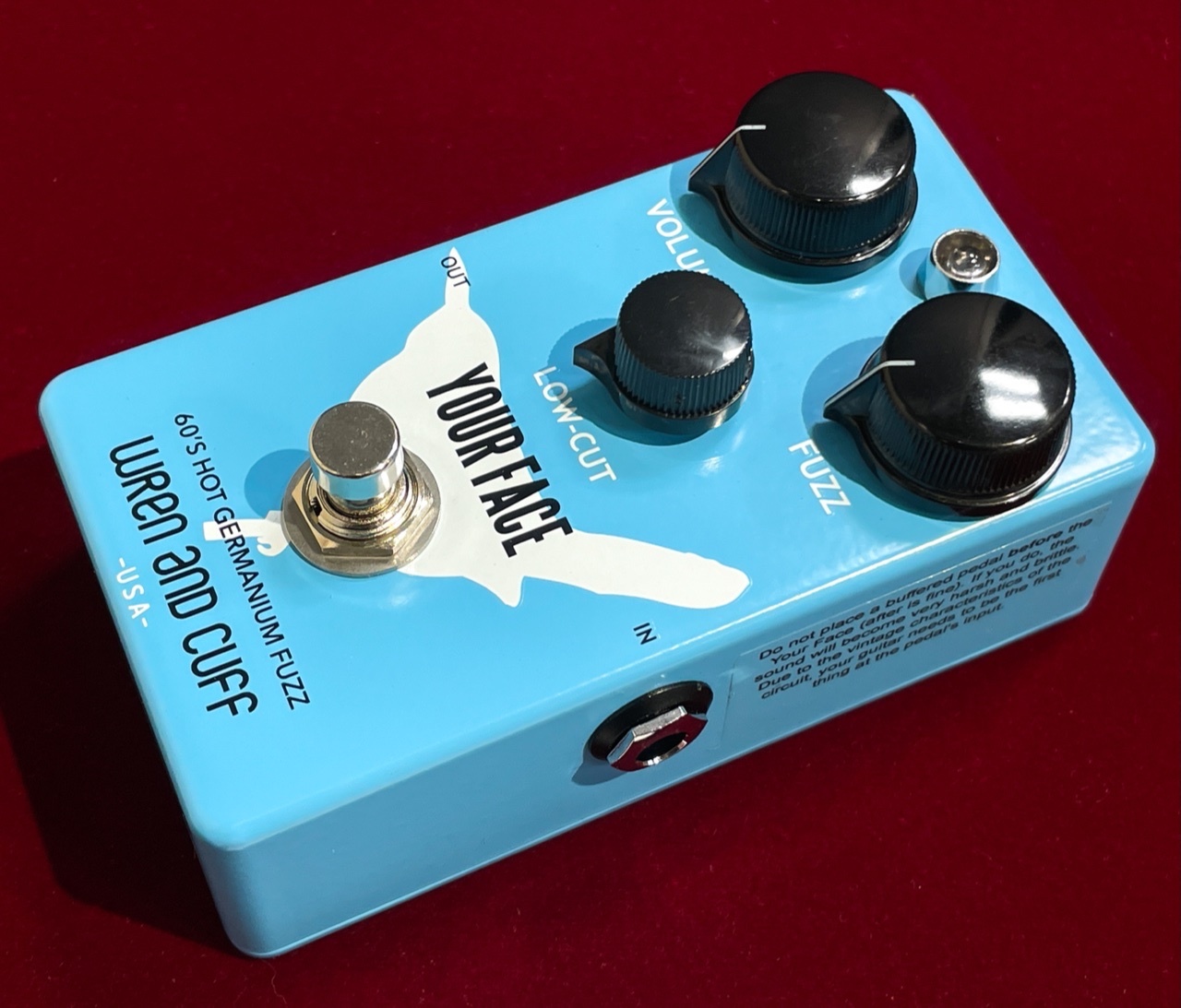 Wren and Cuff Creations Your Face 60's Hot Germanium Fuzz 【旧価格・1台のみ】（新品/送料無料 ）【楽器検索デジマート】