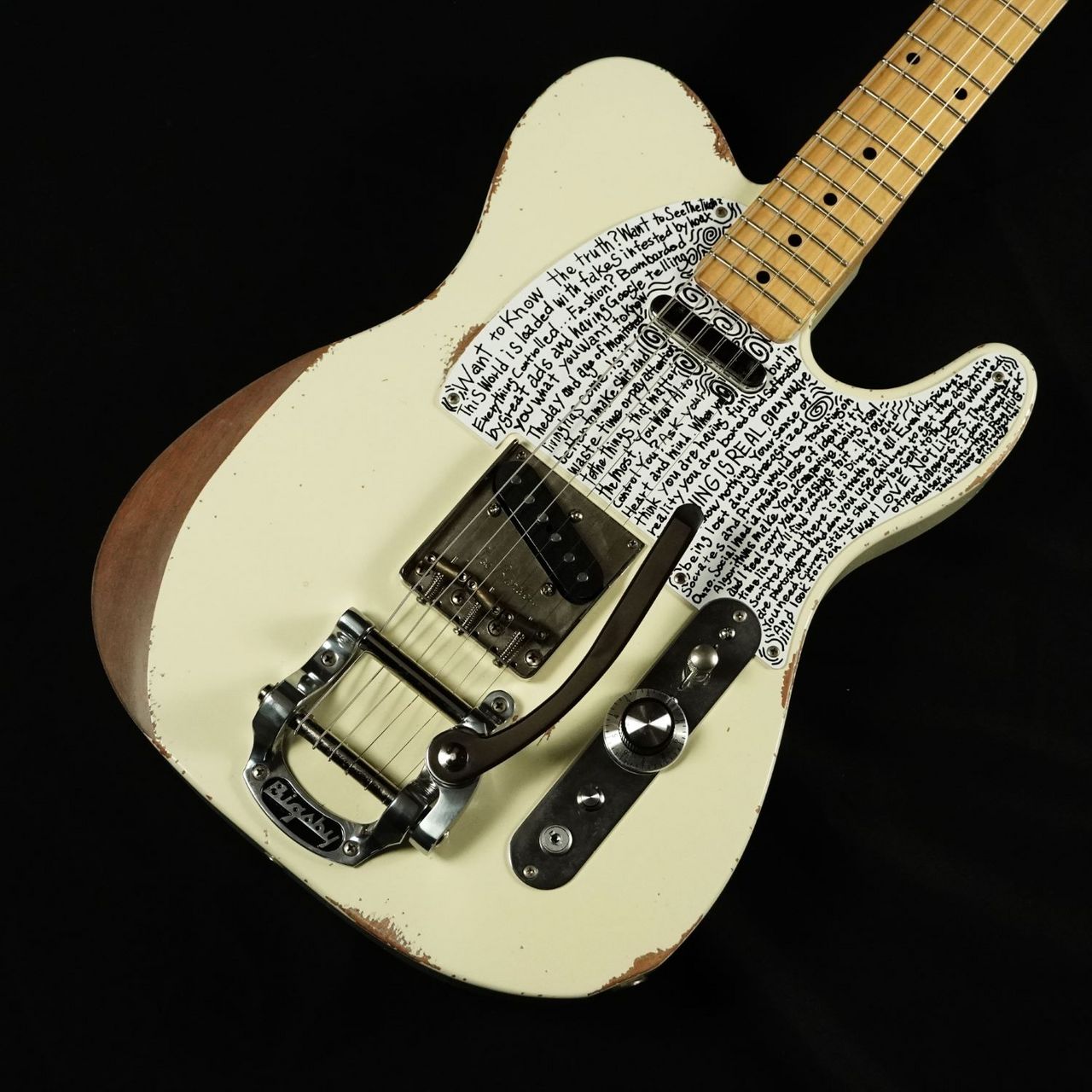 Addictone DURAN Signature Telecaster / Aged White 10本限定モデル
