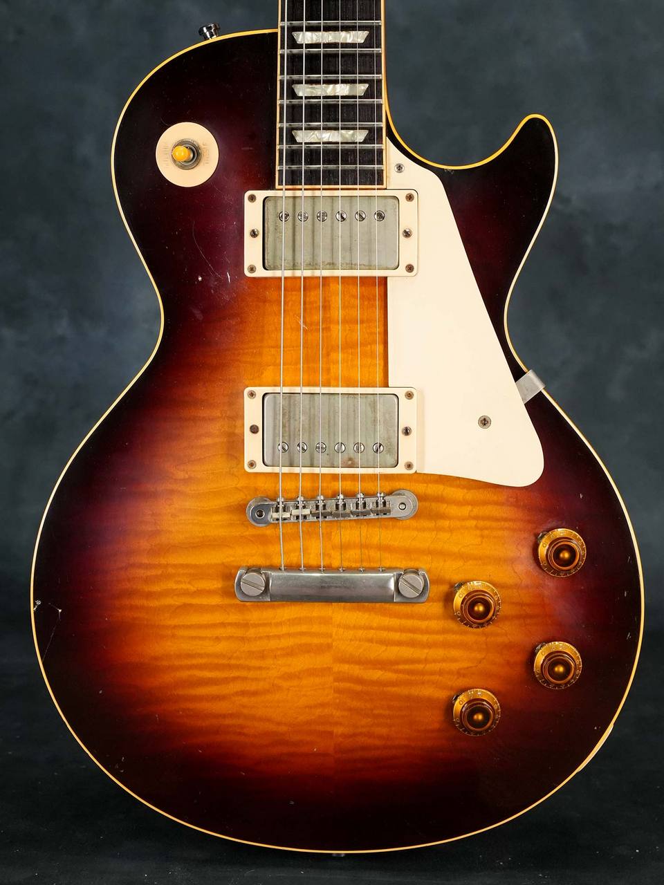 Gibson Custom Shop 1960 Les Paul Flametop Reissue Heritage Dark