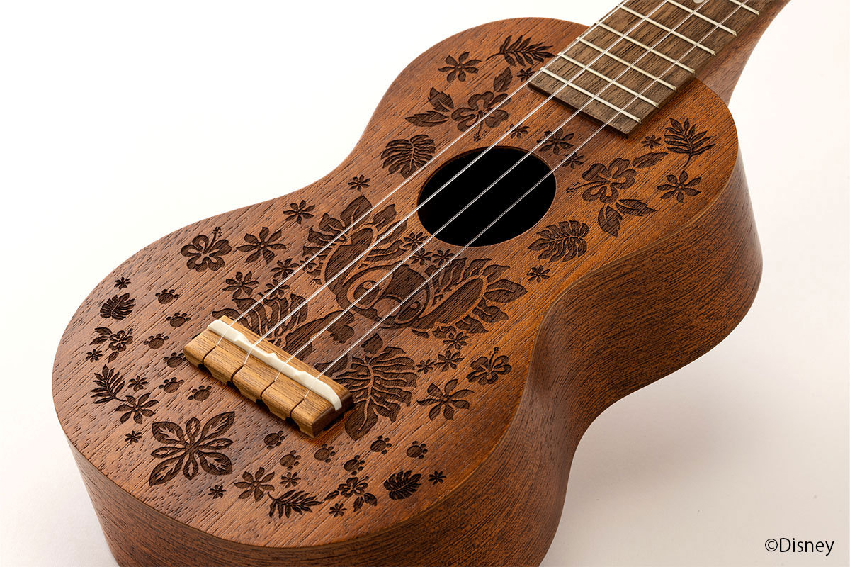 山野楽器オリジナル ディズニー スティッチ ソプラノウクレレ