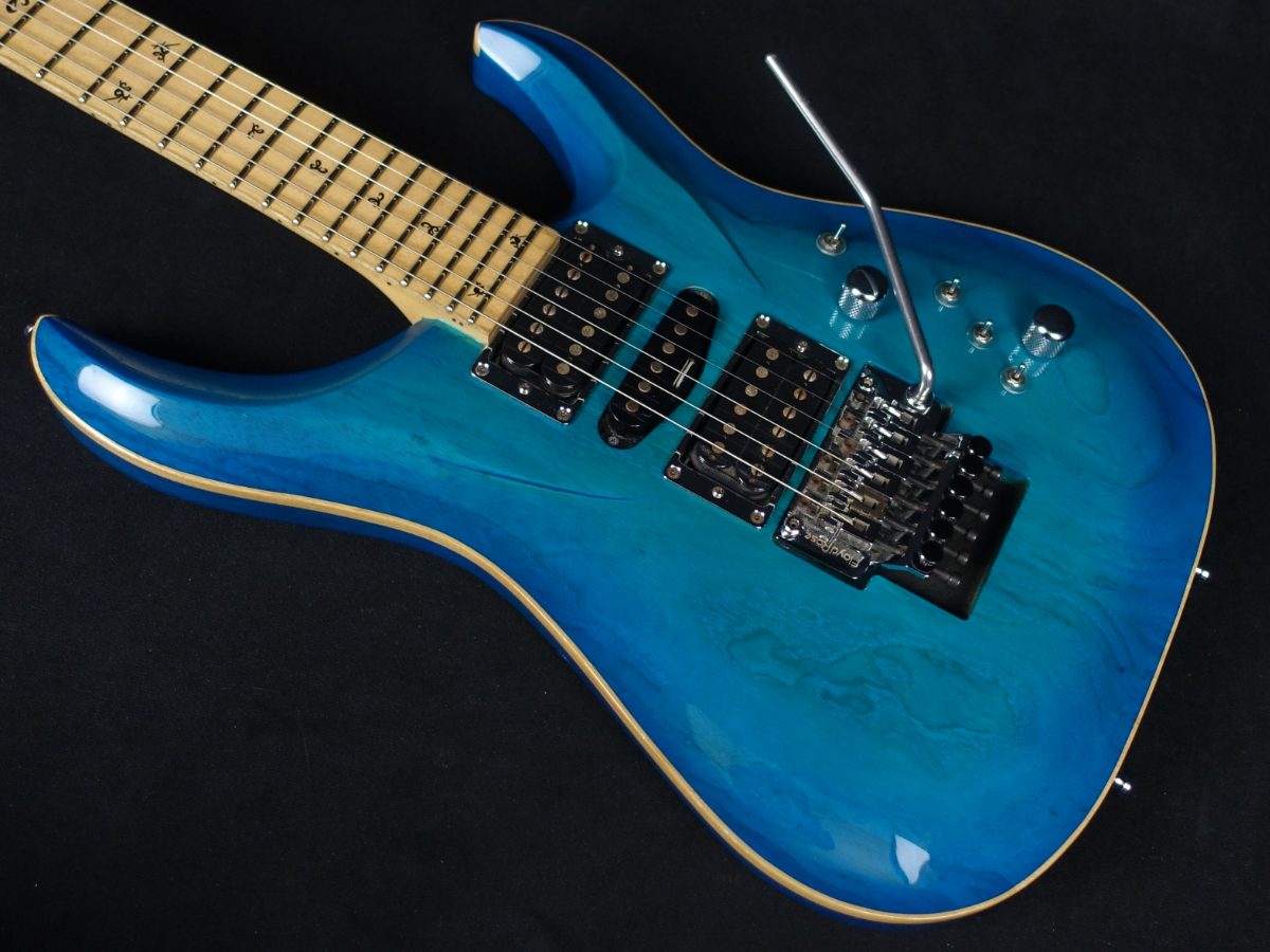 G-Life Guitars DSG Life-Ash Royal Blue Turquoise（中古
