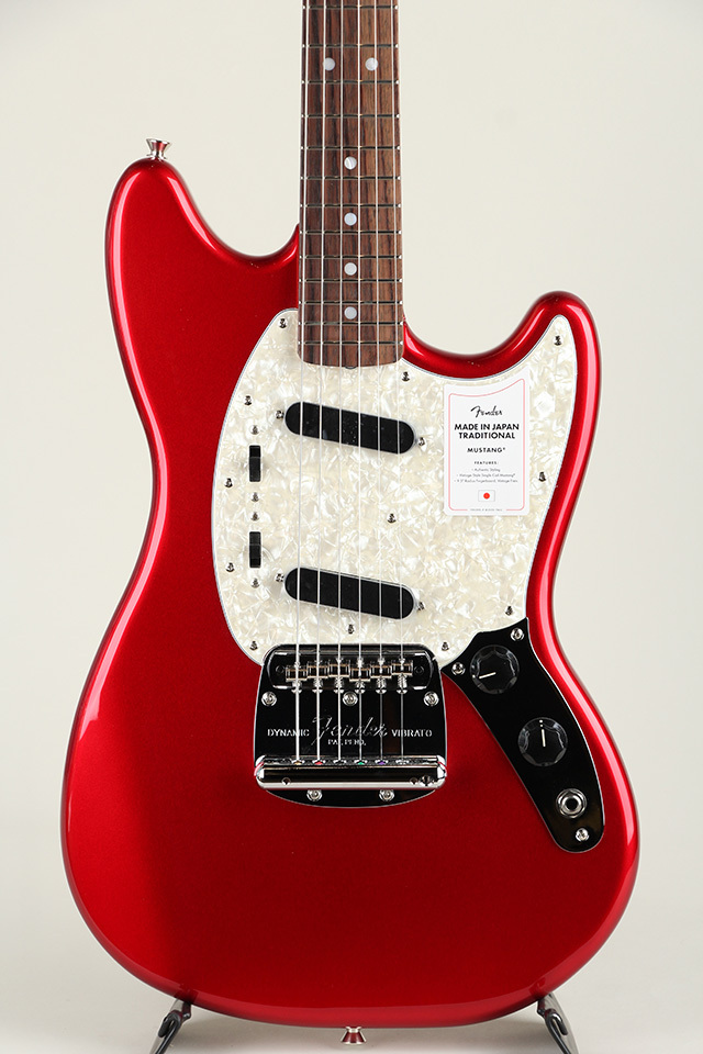 Fender Made in Japan Traditional 70s Mustang RW Candy Apple Red【S