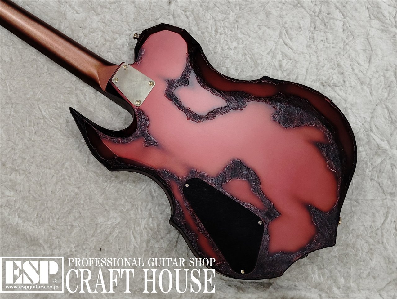 ESP D-DR -Rusted- / Red Corroded Iron（新品/送料無料）【楽器