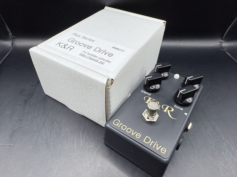 K&R Groove Drive オーバードライブ K&R】エフェクター＆オーディオキット販売 : Groove Drive