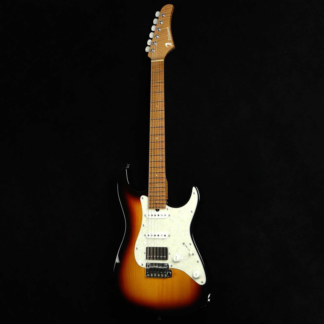 T's Guitars DST-Classic22/25inch Roasted Flame Maple Neck S