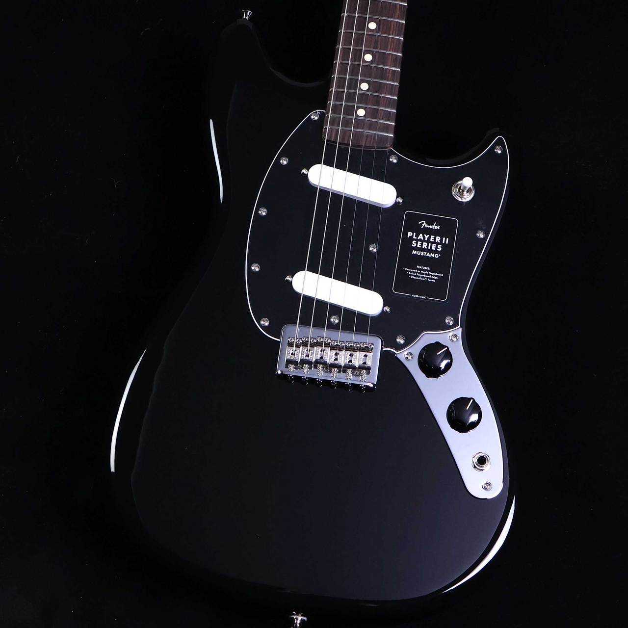Fender Player II Mustang Black プレイヤー2 ムスタング ブラック 黒