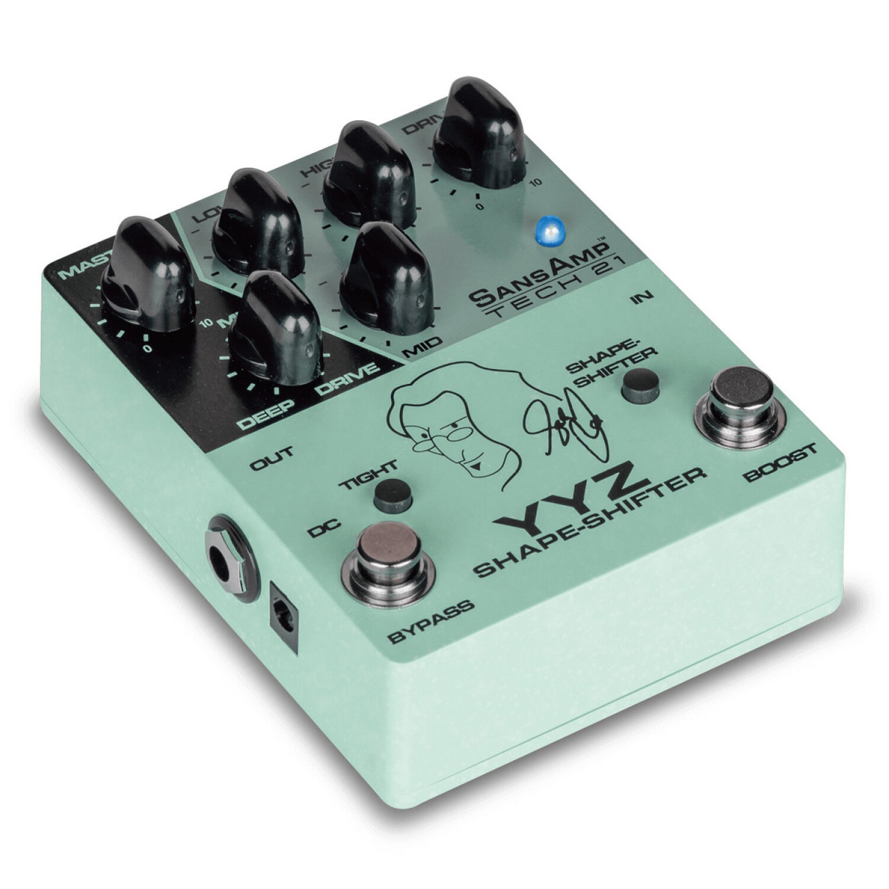 TECH21 SansAmp YYZ SHAPE-SHIFTER [Geddy Lee Signature]（新品