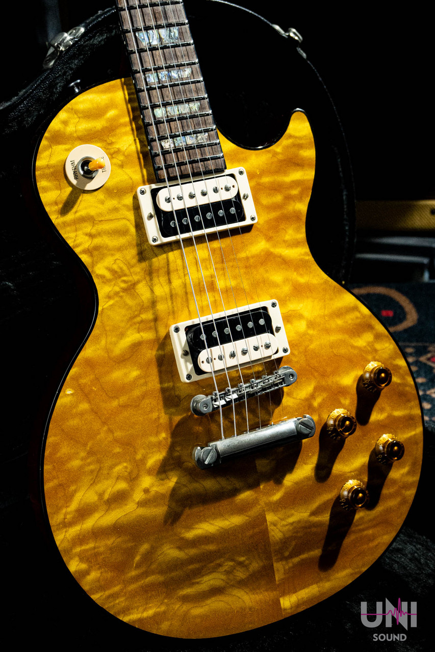 Gibson USA Tak Matsumoto Les Paul Canary Yellow B'z松本孝弘