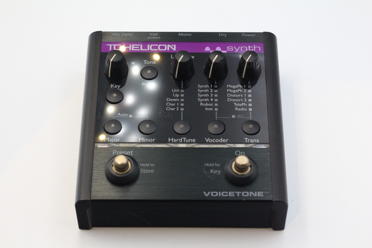【激レア廃盤】TC-Helicon VoiceTone Synth 生産終了品 TC-Helicon VOICETONE SYNTH（中古）【楽器検索デジマート】