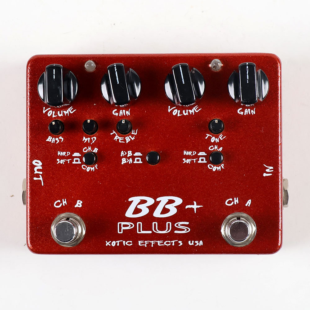 XOTIC　 エキゾティック 　BB Plus 2chギタープリアンプ ジャンク Xotic 【中古】 2chギタープリアンプ XOTIC BB PLUS（中古/送料無料