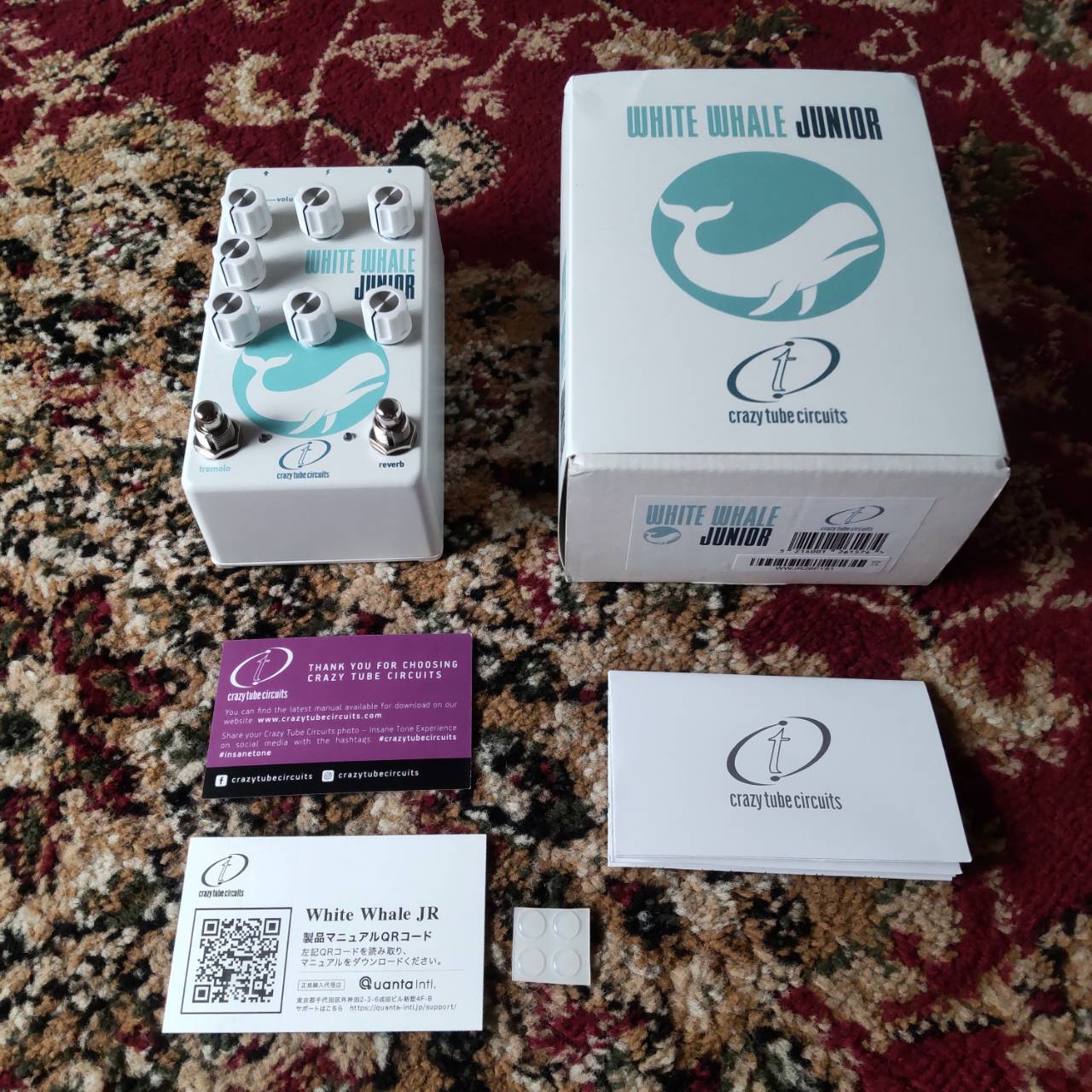 Crazy Tube Circuits White Whale JR（新品/送料無料）【楽器検索