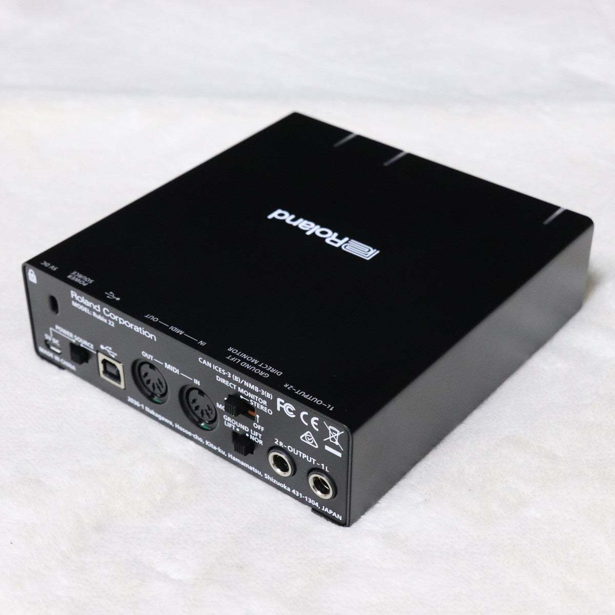 Roland Rubix22 USBオーディオインターフェイス 本体 箱付き 商品の