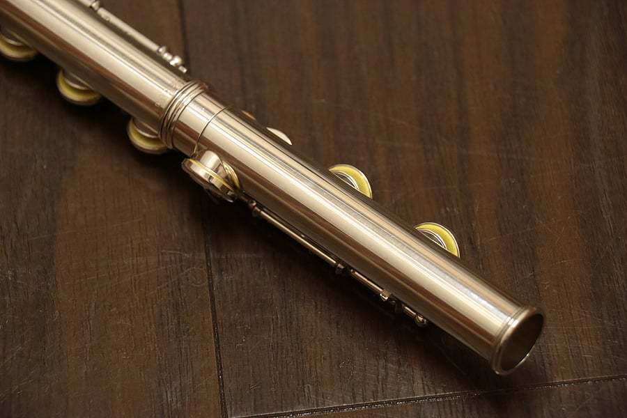 YAMAHA YFL-511 菅体銀製フルート 本体 ケース付き 良品】YAMAHA